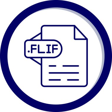 dosya biçimi simgesi, vektör illüstrasyonu