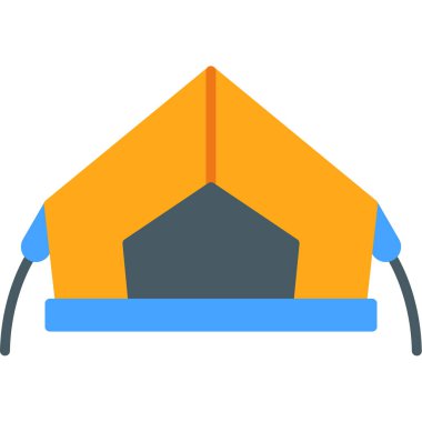 Otelde. Web simgesi basit tasarım