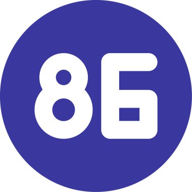 Modern b 'nin vektör illüstrasyonu eksik simgesi