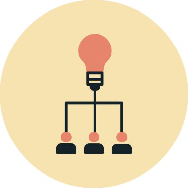 ampul vektör simgesi