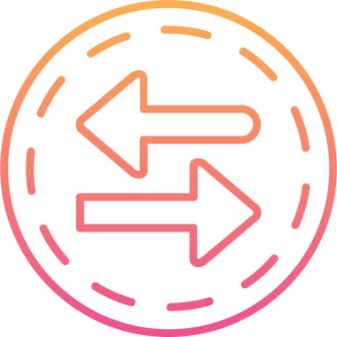 ok simgesinin vektör illüstrasyonu