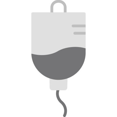 su şişesi simgesi, vektör illüstrasyonu