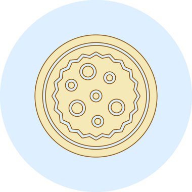 Sikke Simgesi vektör illüstrasyonu