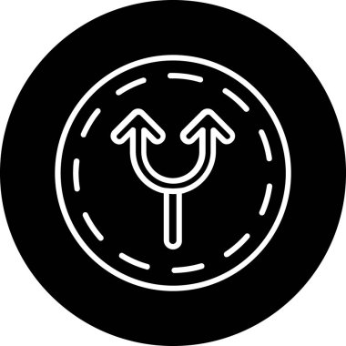 ok simgesi, vektör illüstrasyonu