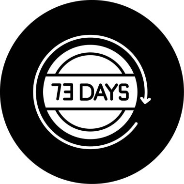 77 gün geri sayım simgesi, 7 gün geri sayım simgesi