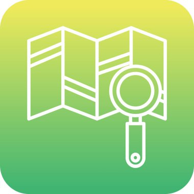 Modern simgenin vektör illüstrasyonu