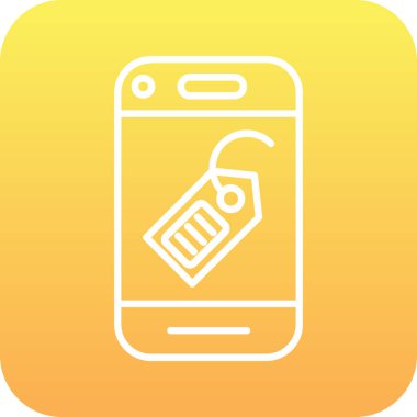 Soyut grupta alışveriş simgesi izole edildi