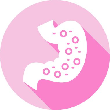 mide ikonu vektör illüstrasyonu