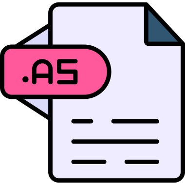 belge simgesi vektör illüstrasyonu