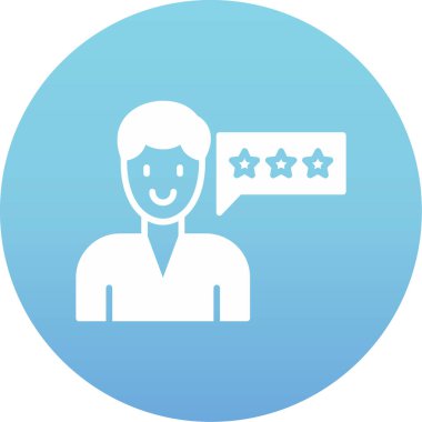 derecelendirme geribesleme vektör simgesi