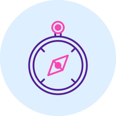 Pusula simgesi vektör resimlemesi