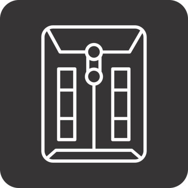 Otel simgesi, vektör illüstrasyonu