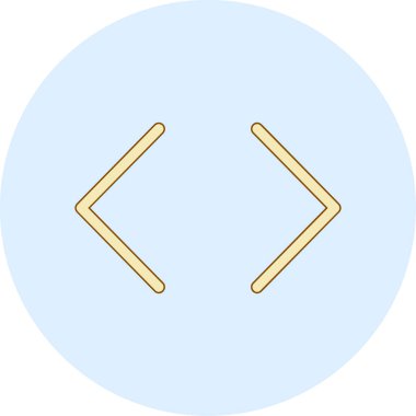 ok simgesi vektör illüstrasyonu