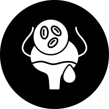 Bebeğim. Web simgesi basit illüstrasyon