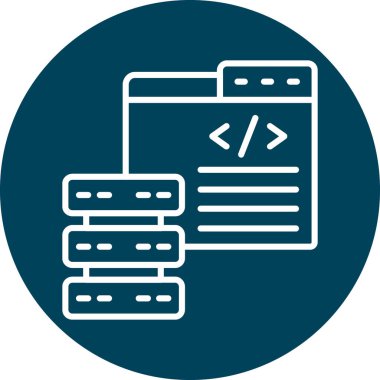 Web tasarım simgesi, vektör illüstrasyonu