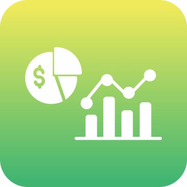 vektör pasta çizelgesi simgesi