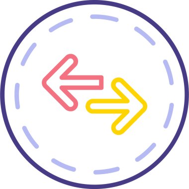 ok simgesinin vektör illüstrasyonu