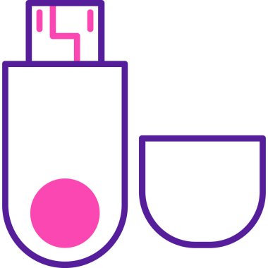 Bir test tüpünün vektör illüstrasyonu