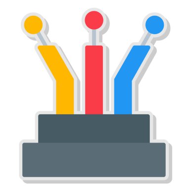 Modern b 'nin vektör illüstrasyonu eksik simgesi