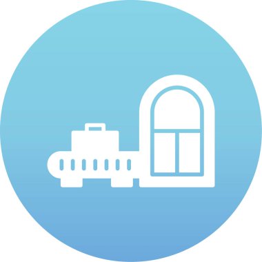 Yapı simgesinin vektör illüstrasyonu