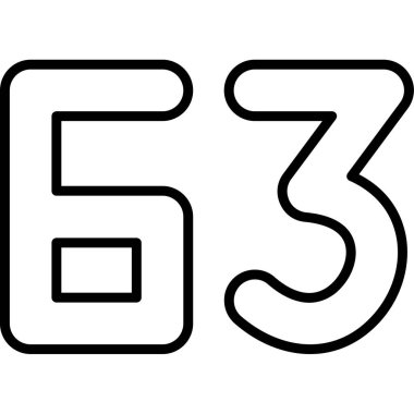 number 5 icon, vector illustration