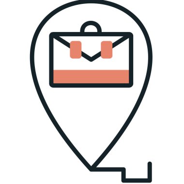 İğne. Web simgesi basit illüstrasyon