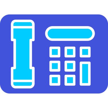 Hesap makinesi. Web simgesi basit illüstrasyon