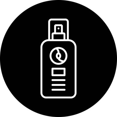 Modern oto tamir simgesinin vektör illüstrasyonu