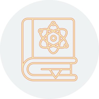 Bir molekül vektör illüstrasyonunun izole atomu