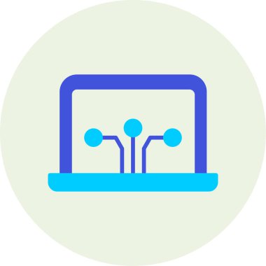 ağ web simgesi basit tasarımı