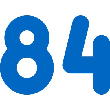 836 numaralı tasarım simgesi, vektör illüstrasyonu