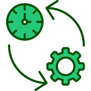 Zaman yönetimi. Web simgesi