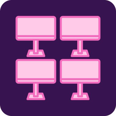 seo modern simgesinin vektör illüstrasyonu