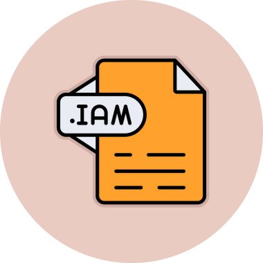 Dosya simgesinin vektör illüstrasyonu