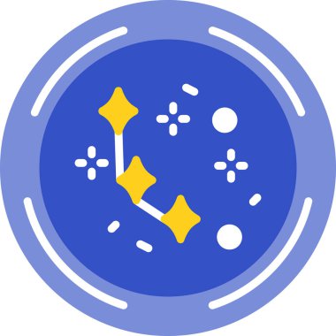 pusula simgesi, vektör illüstrasyonu