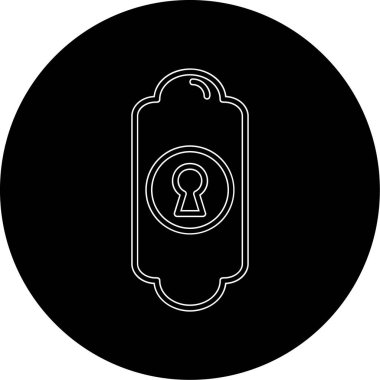 Anahtar ikonu, basit tarzı