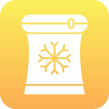 Kar simge vektör çizim