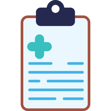 tıp kitabı vektör simgesi modern basit vektör illüstrasyonu