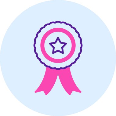 Ödül. Web simgesi basit illüstrasyon