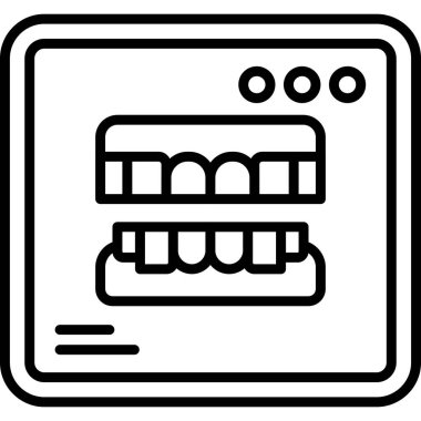 Diş hekimi simgesi, özet biçimi