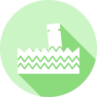 Modern b 'nin vektör illüstrasyonu inşa simgesinden yoksun