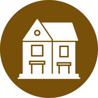 ev vektörü simgesi modern illüstrasyon