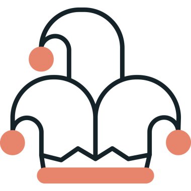 Taç. Web simgesi basit illüstrasyon