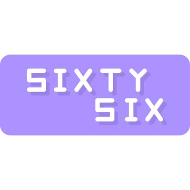 55 numara 5 vektör illüstrasyonu.