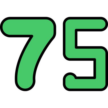 7, 7, 7 simge taslak biçimi