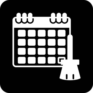 takvim tarihi, basit tasarım simgesi