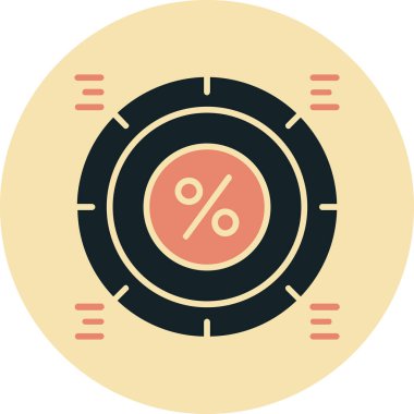 pasta grafiği vektör simgesi