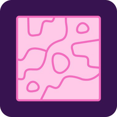 Güzel ve modern bir şablonun vektör çizimi