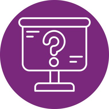 soru işareti simgesi illüstrasyon