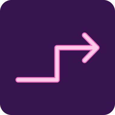 ok simgesinin vektör illüstrasyonu